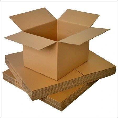 3-Ply Construction - standard strength corrugated boxes for general packaging